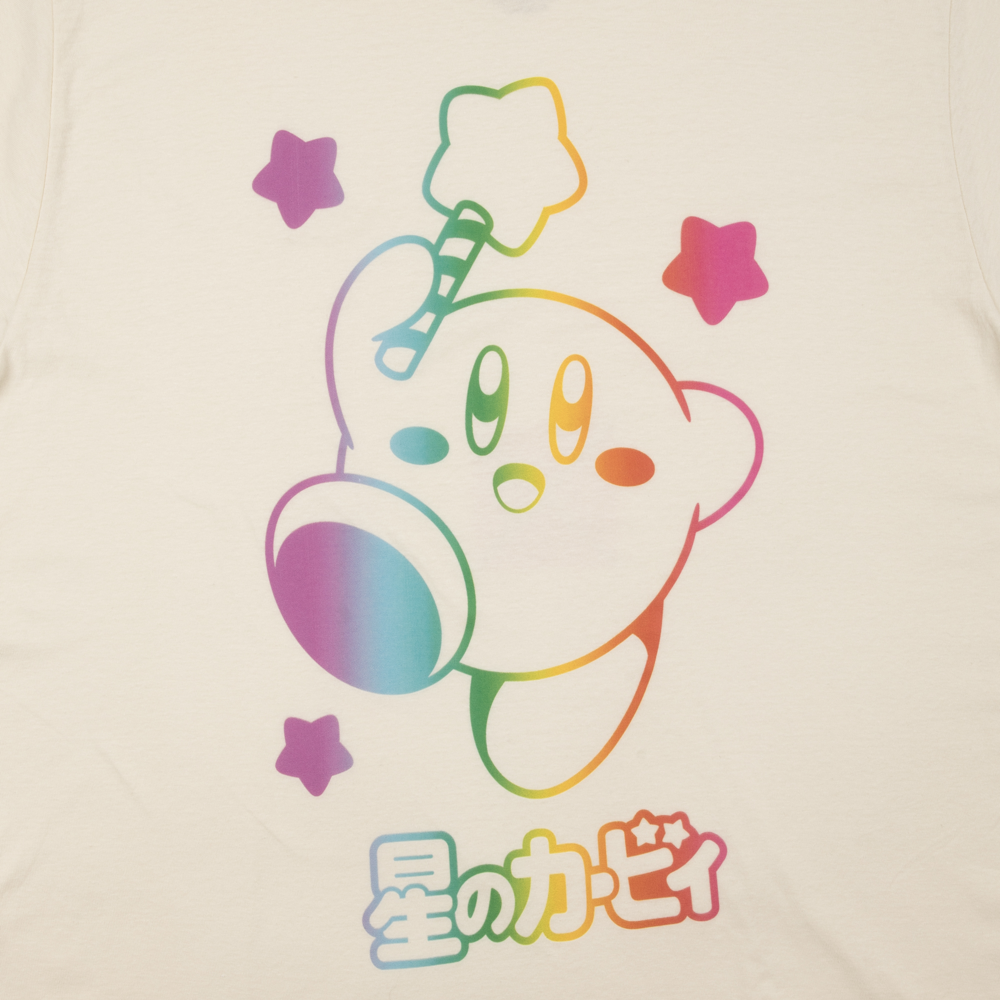 Kirby - Kirby Rainbow Gradient T-Shirt image count 1